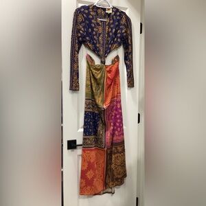 FARM Rio Multicolor Maxi Dress - Size M - NWOT